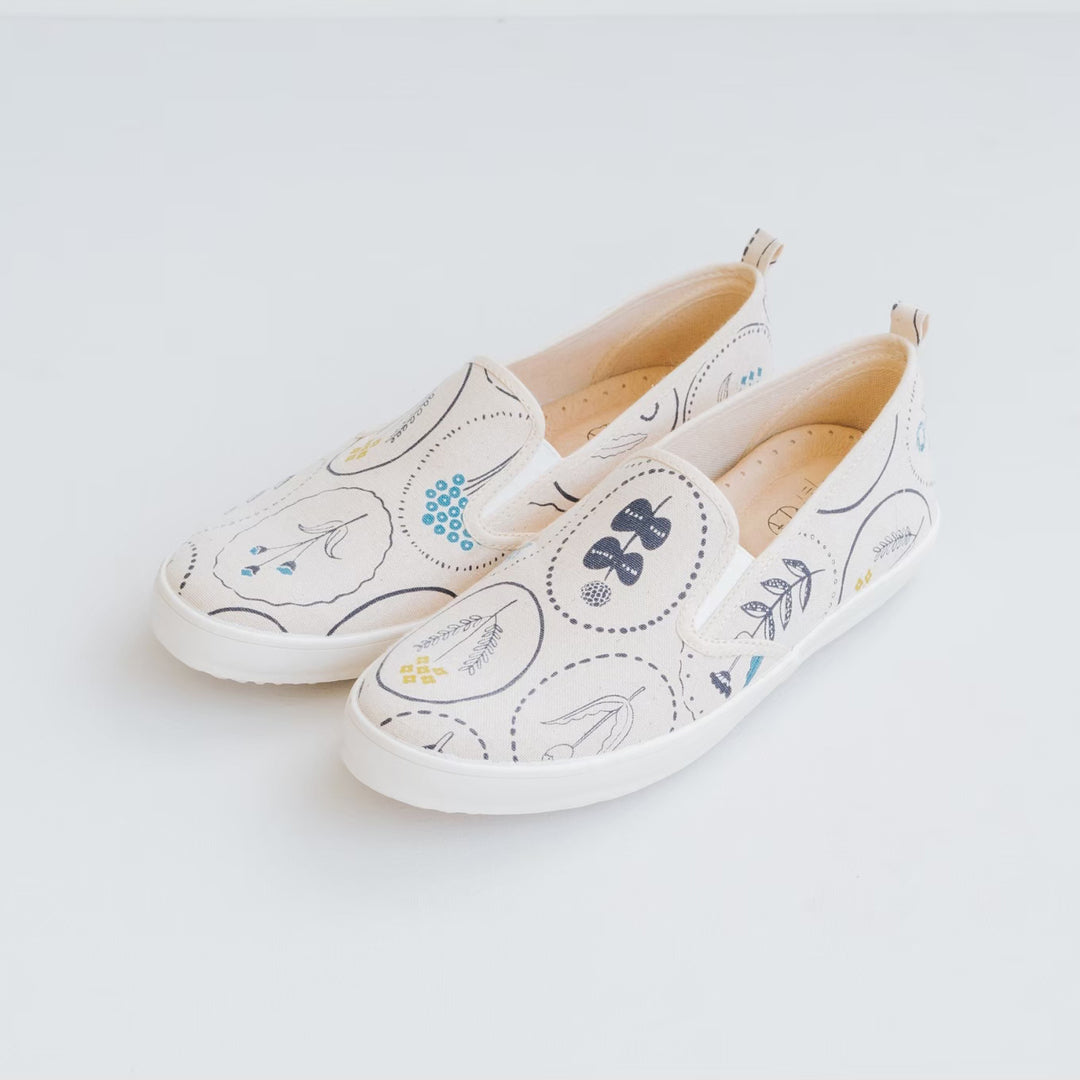 HC1207【京都手作】植物系花布第二代懶人鞋【日本製限量布】