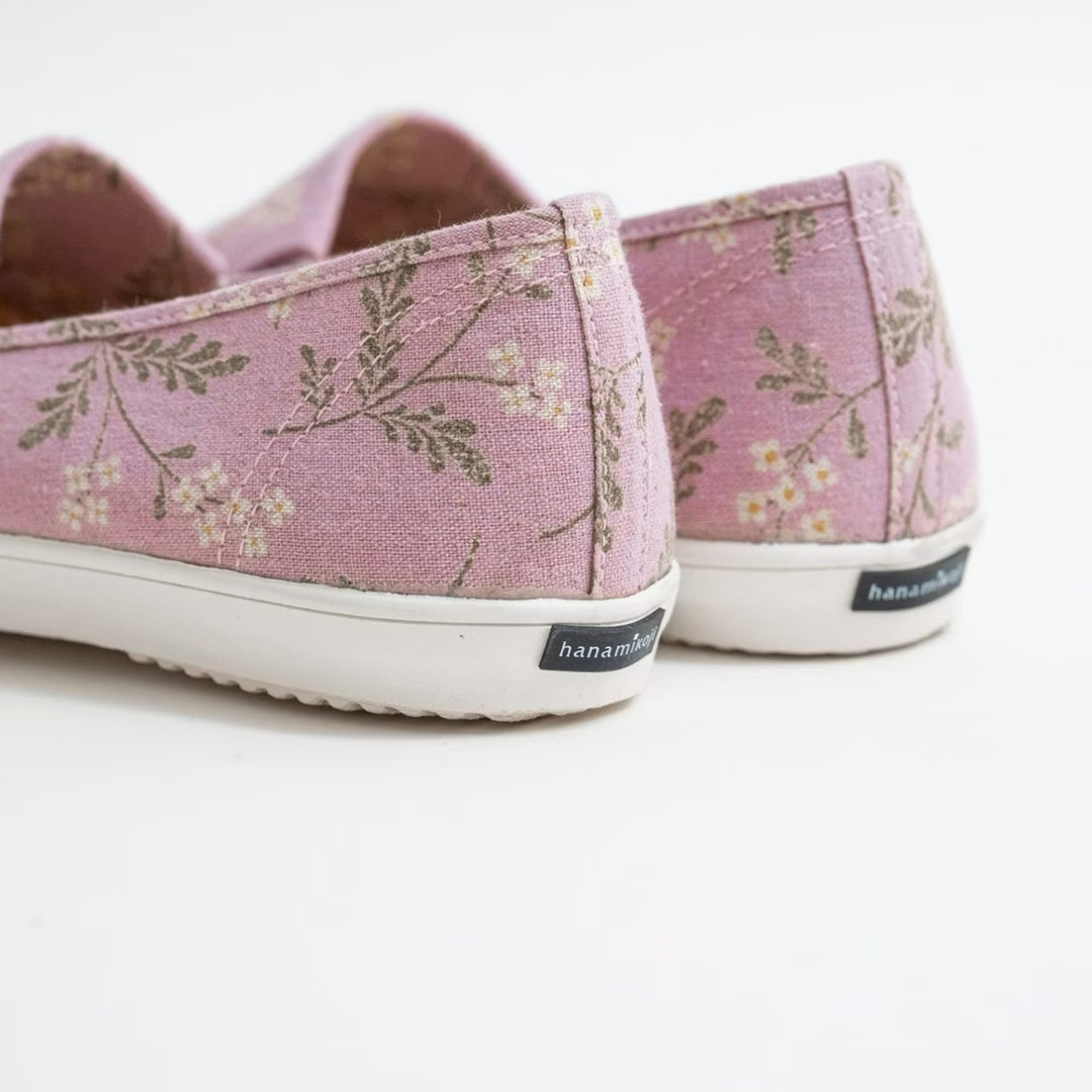HC1214【京都手作】薰衣草田園花布懶人鞋【日本製限量布】