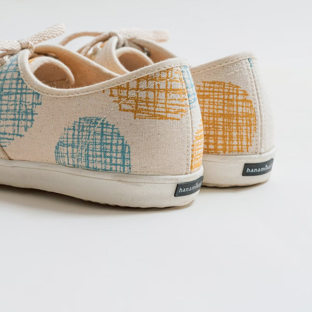 HC1215【京都手作】微風點點花布寬頭懶人鞋【日本製限量布】