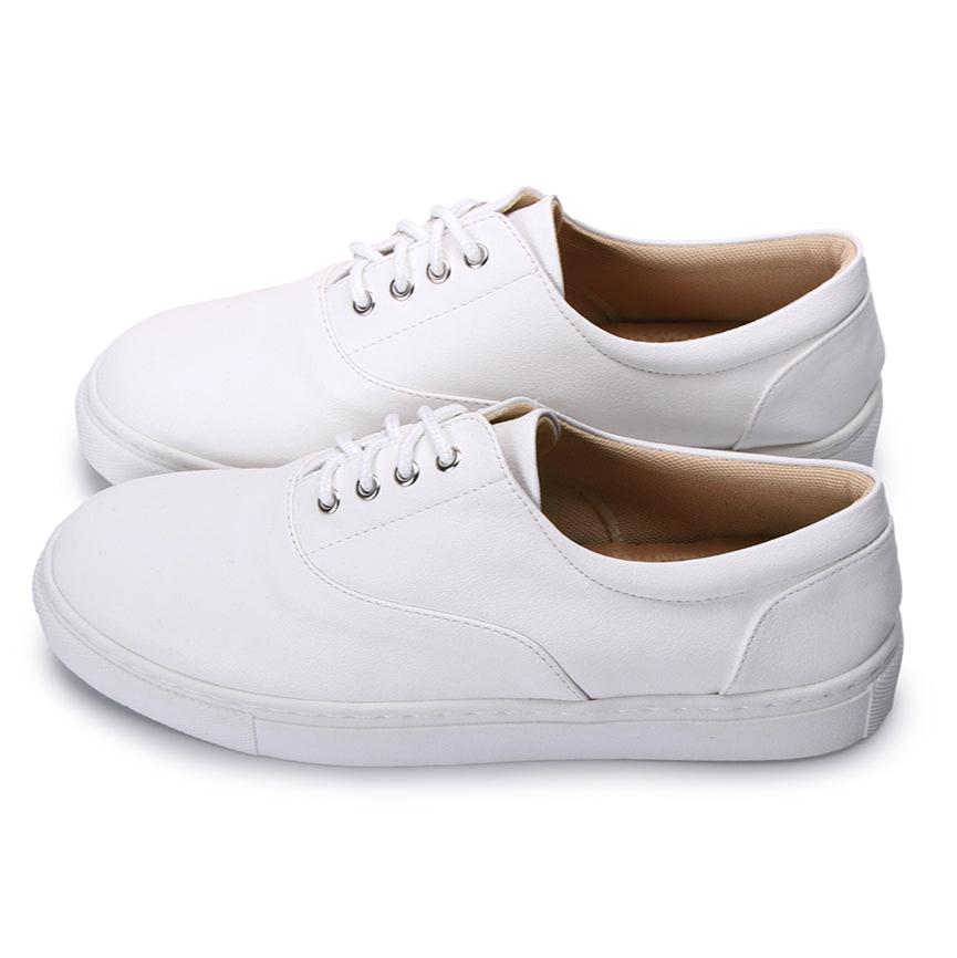 W1781 日式簡約皮革休閒鞋【防潑水】