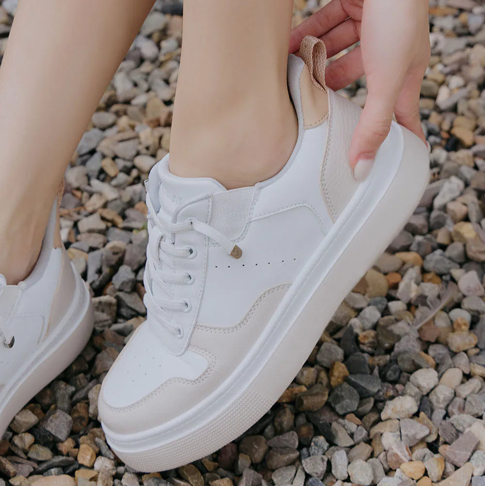 AK1374 超輕量! 街頭風免綁帶秒著鞋【男女款】(生活防水)