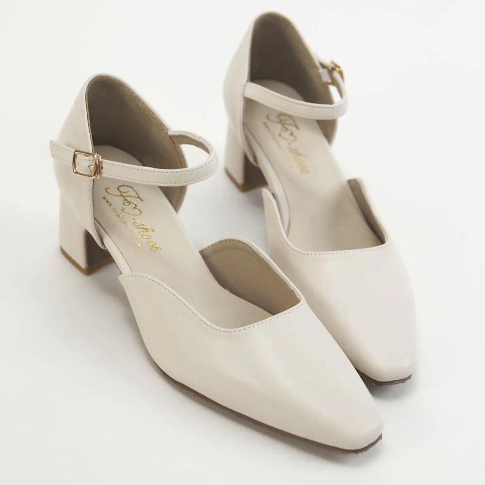 TU1283 經典小方頭瑪麗珍粗跟鞋【防潑水】