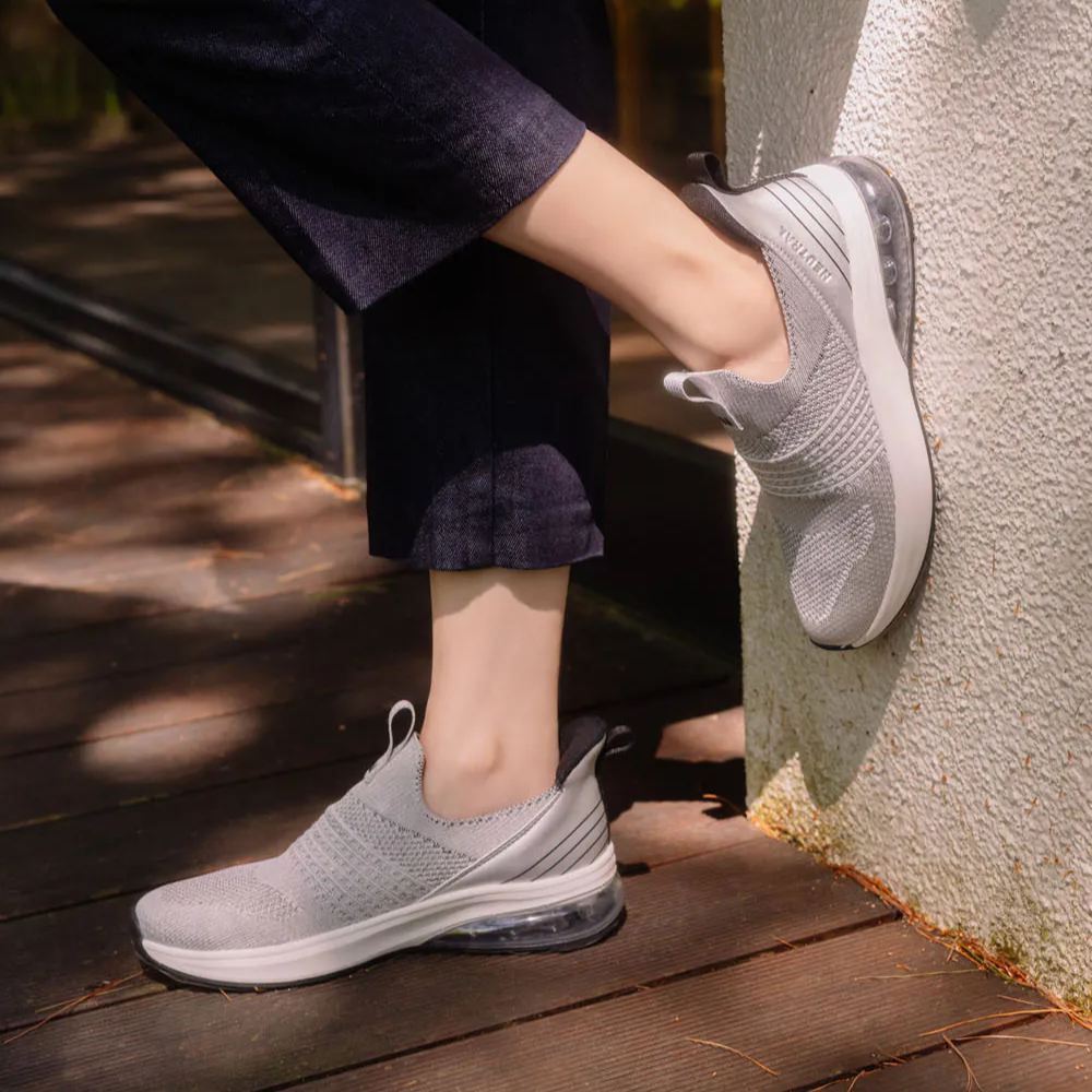 AK1342 極致舒適飛織大氣墊秒著運動鞋(寬楦)【生活防水】【男女款】(此款版型偏大)