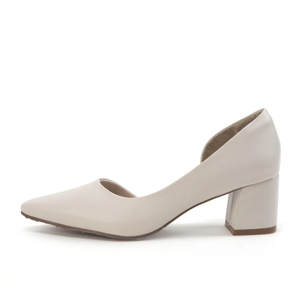 TU1285 超纖皮防潑水側鏤空高跟鞋【防潑水】