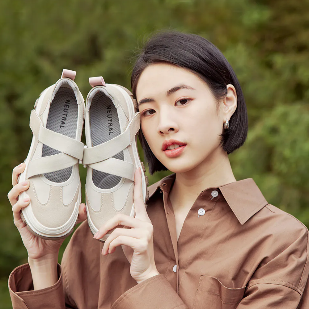 AK1367 StreetJane! 街頭甜心運動風瑪莉珍鞋【防潑水】