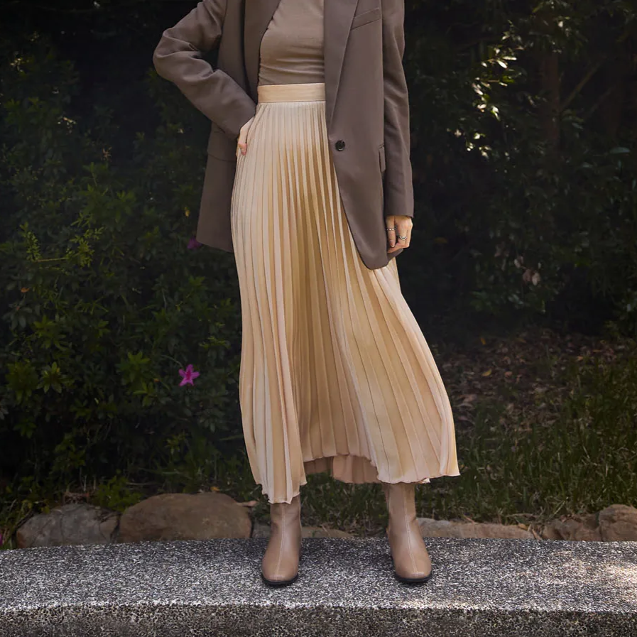 AK1221 彈性萊卡內絨毛拼接長靴(此款版型偏小, 建議選大一碼)