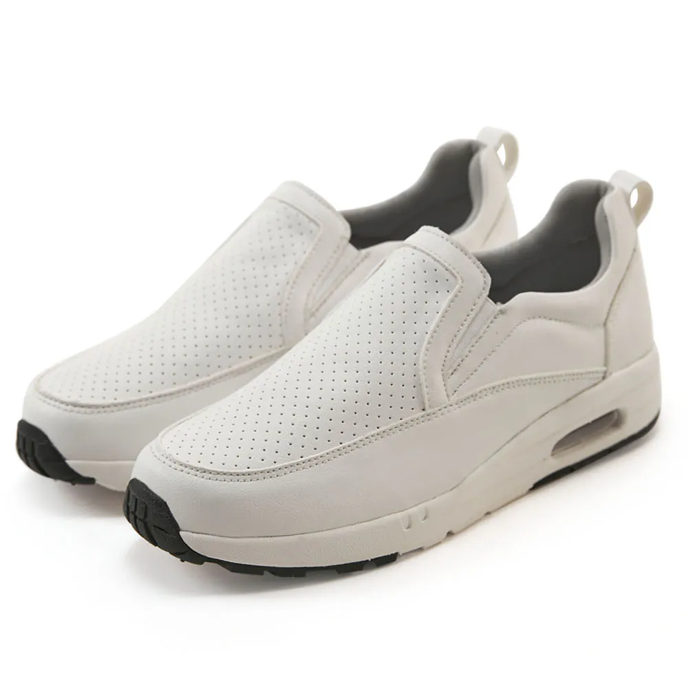 TU1296 超纖皮革洞洞氣墊健步鞋【生活防水】