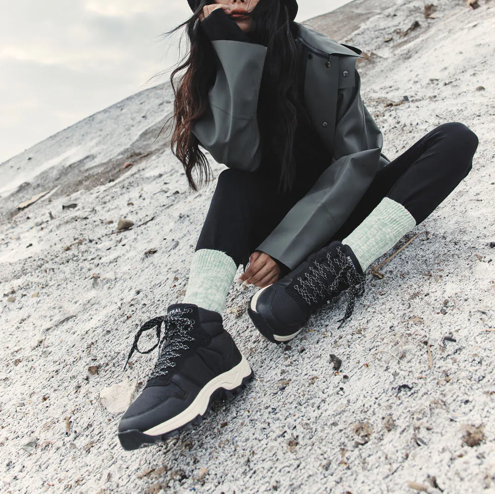 AK1375 全新升級+5度極地登山雪靴 | 防水防風 × 冰爪兩用【男女款】