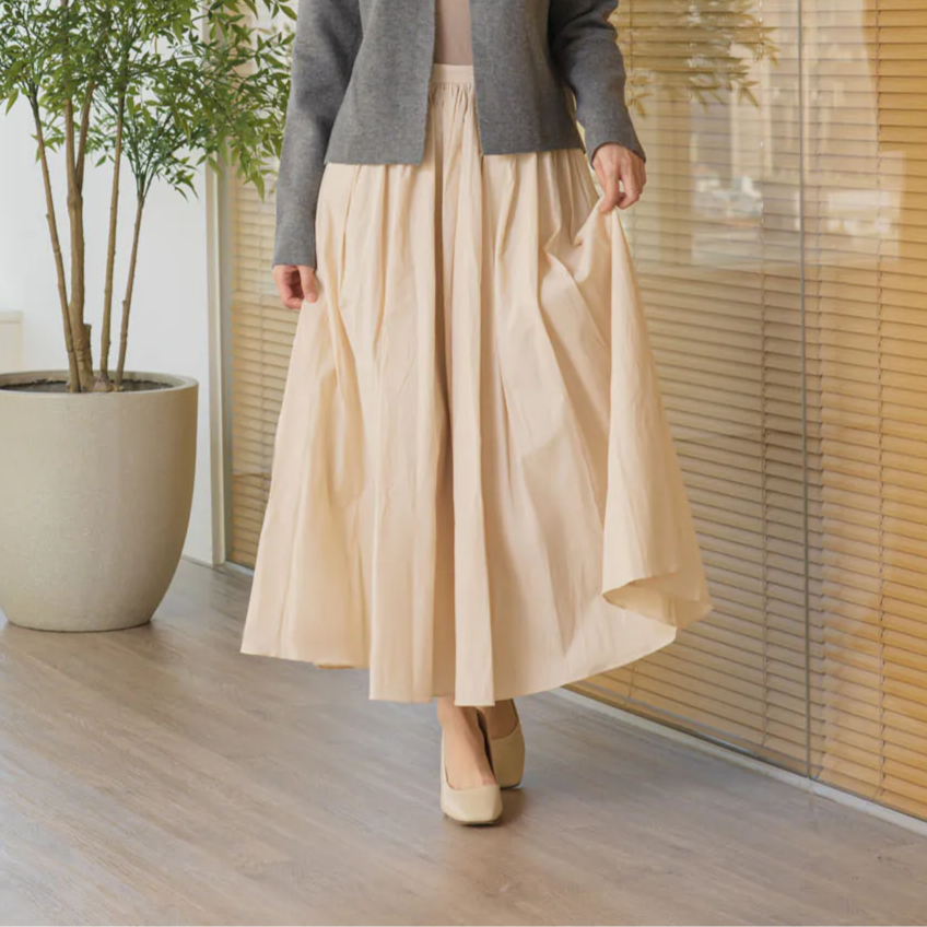 AK1319 微方頭設計感梯形粗跟鞋【防潑水】-