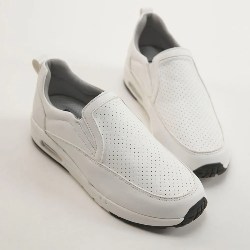 TU1296 超纖皮革洞洞氣墊健步鞋【生活防水】