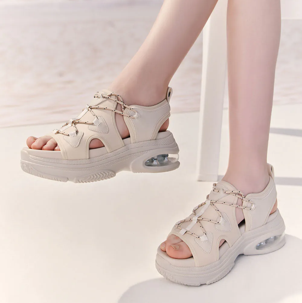 AK1371 AirStep戶外機能大氣墊涼鞋【生活防水】-