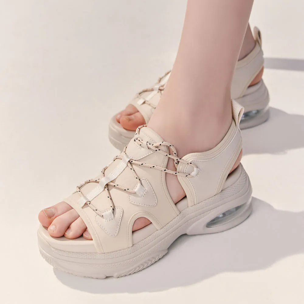 AK1371 AirStep戶外機能大氣墊涼鞋【生活防水】-