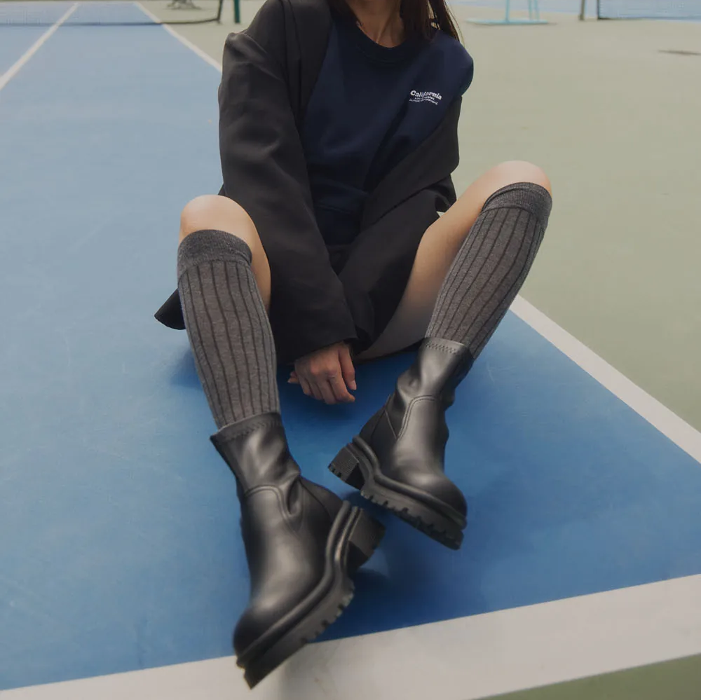 AK1276 防潑水軟熟厚底工程靴