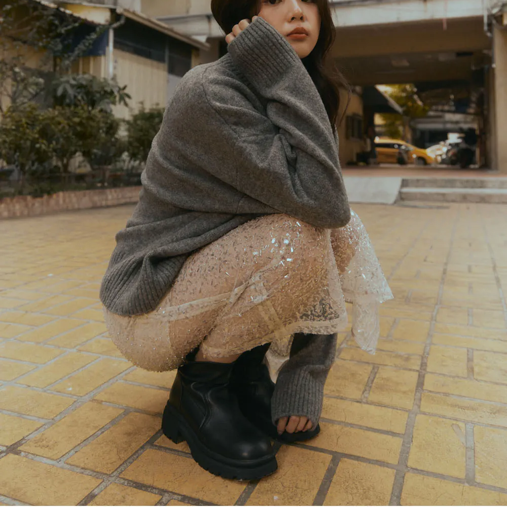 AK1276 防潑水軟熟厚底工程靴