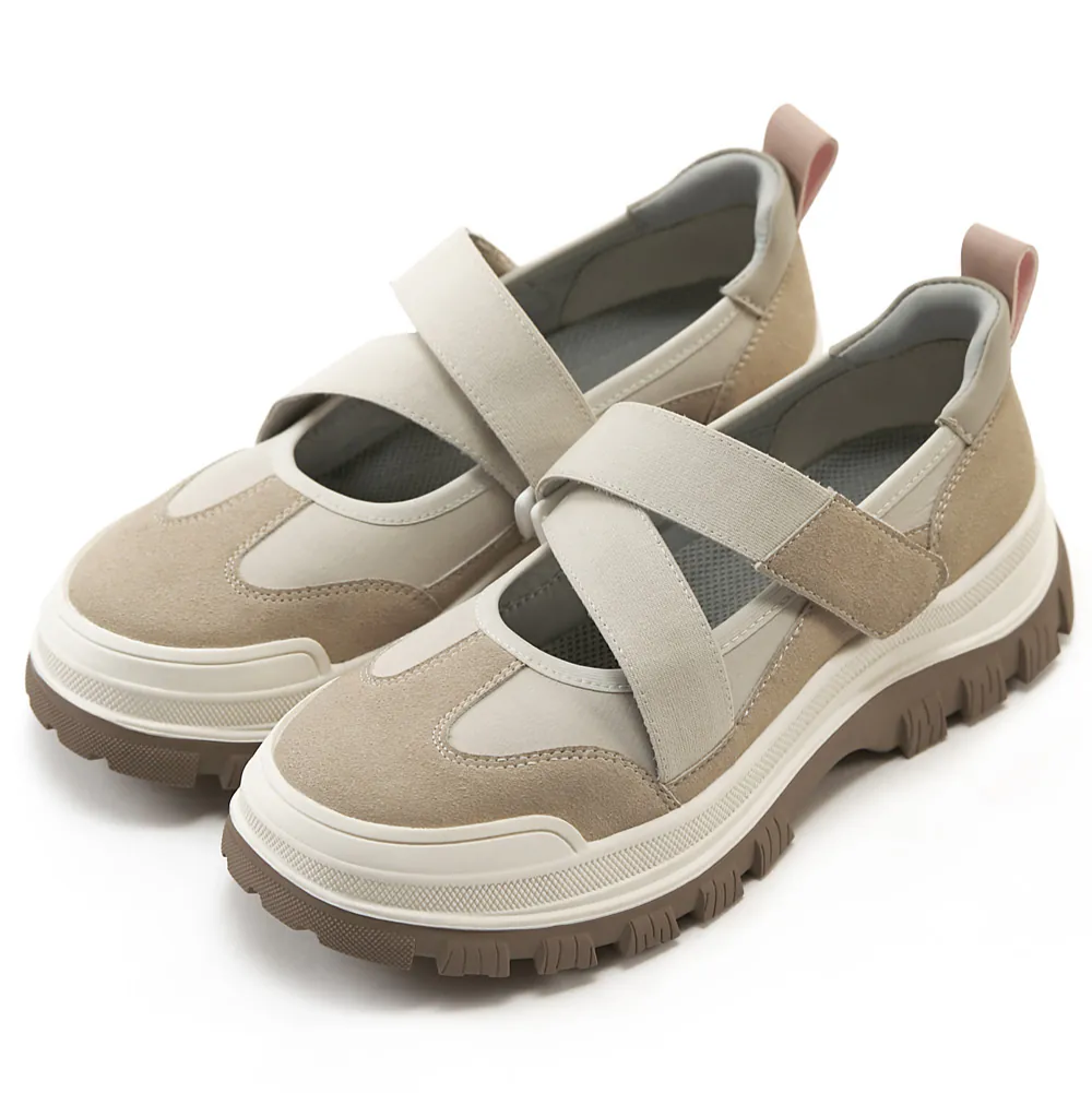 AK1367 StreetJane! 街頭甜心運動風瑪莉珍鞋【防潑水】