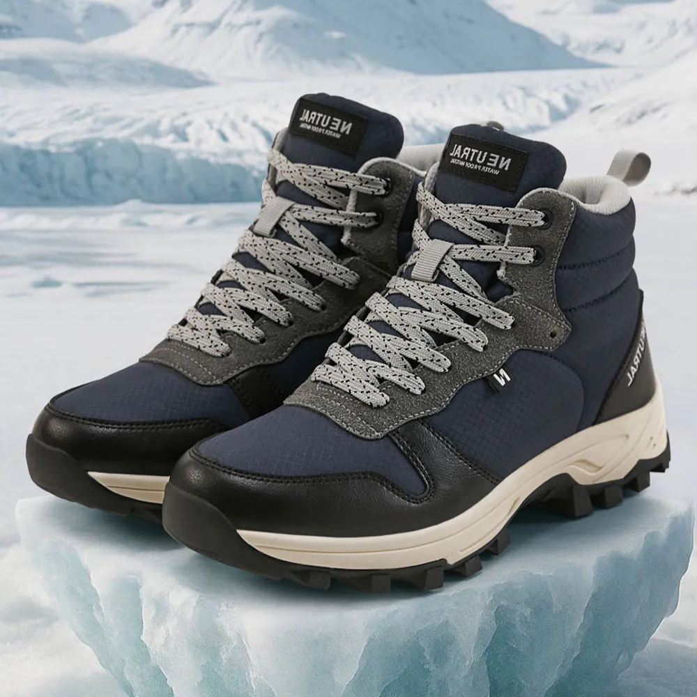 AK1375 全新升級+5度極地登山雪靴 | 防水防風 × 冰爪兩用【男女款】
