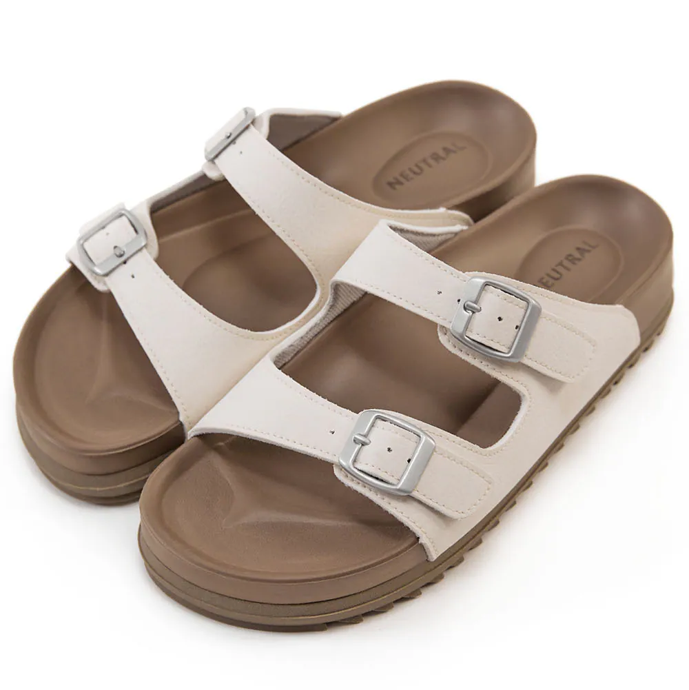 TU1300 多色牛纖絨防潑水雙釦足弓拖鞋【防潑水】