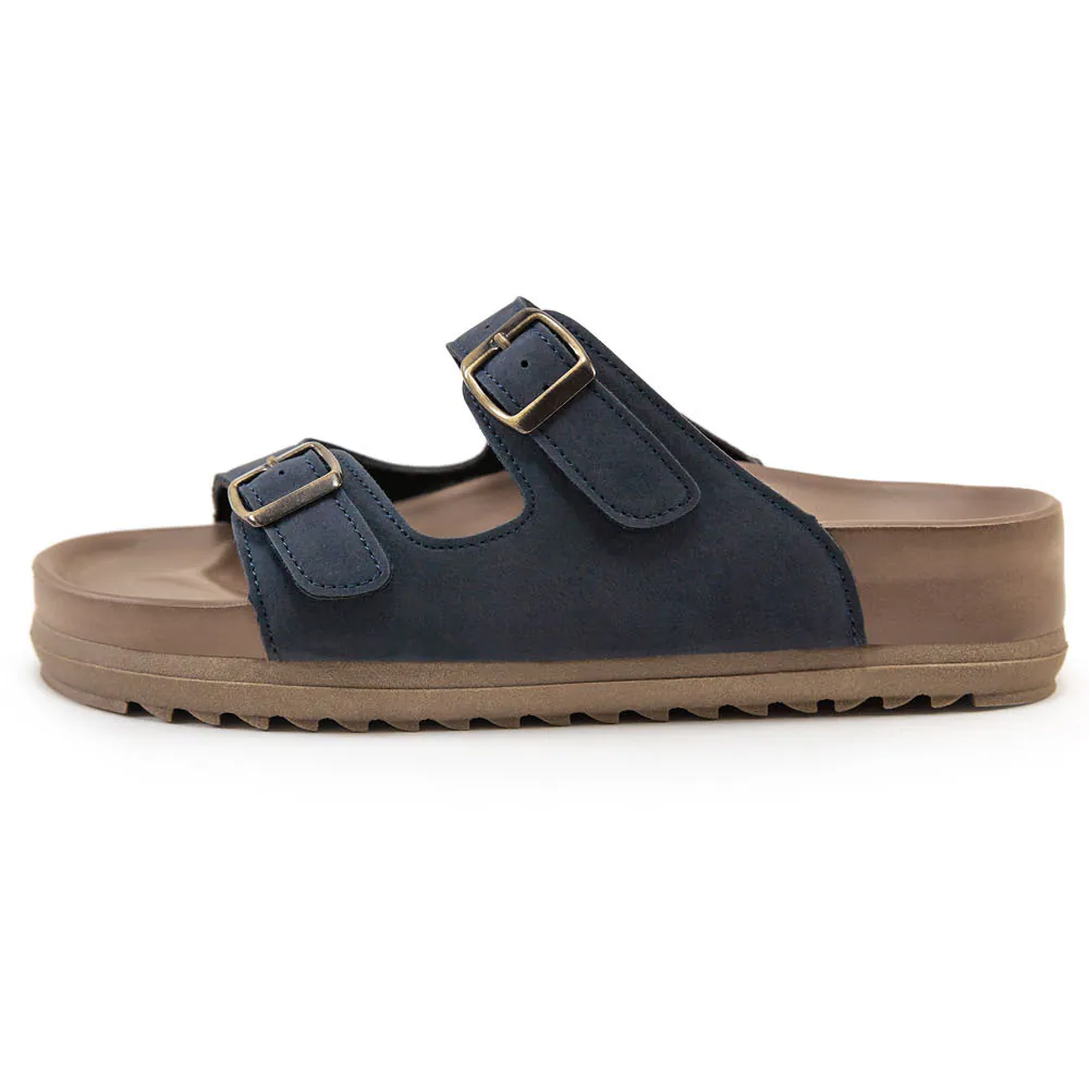 TU1300 多色牛纖絨防潑水雙釦足弓拖鞋【防潑水】