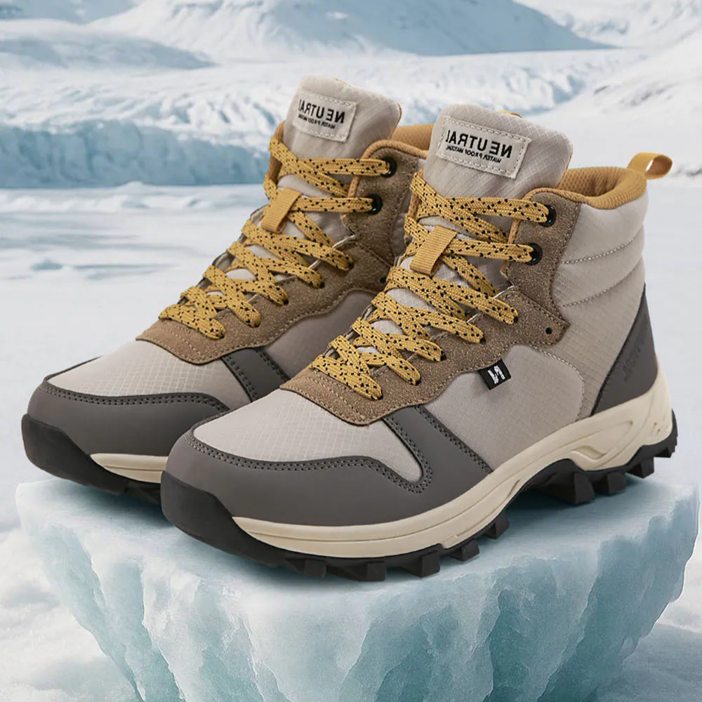 AK1375 全新升級+5度極地登山雪靴 | 防水防風 × 冰爪兩用【男女款】