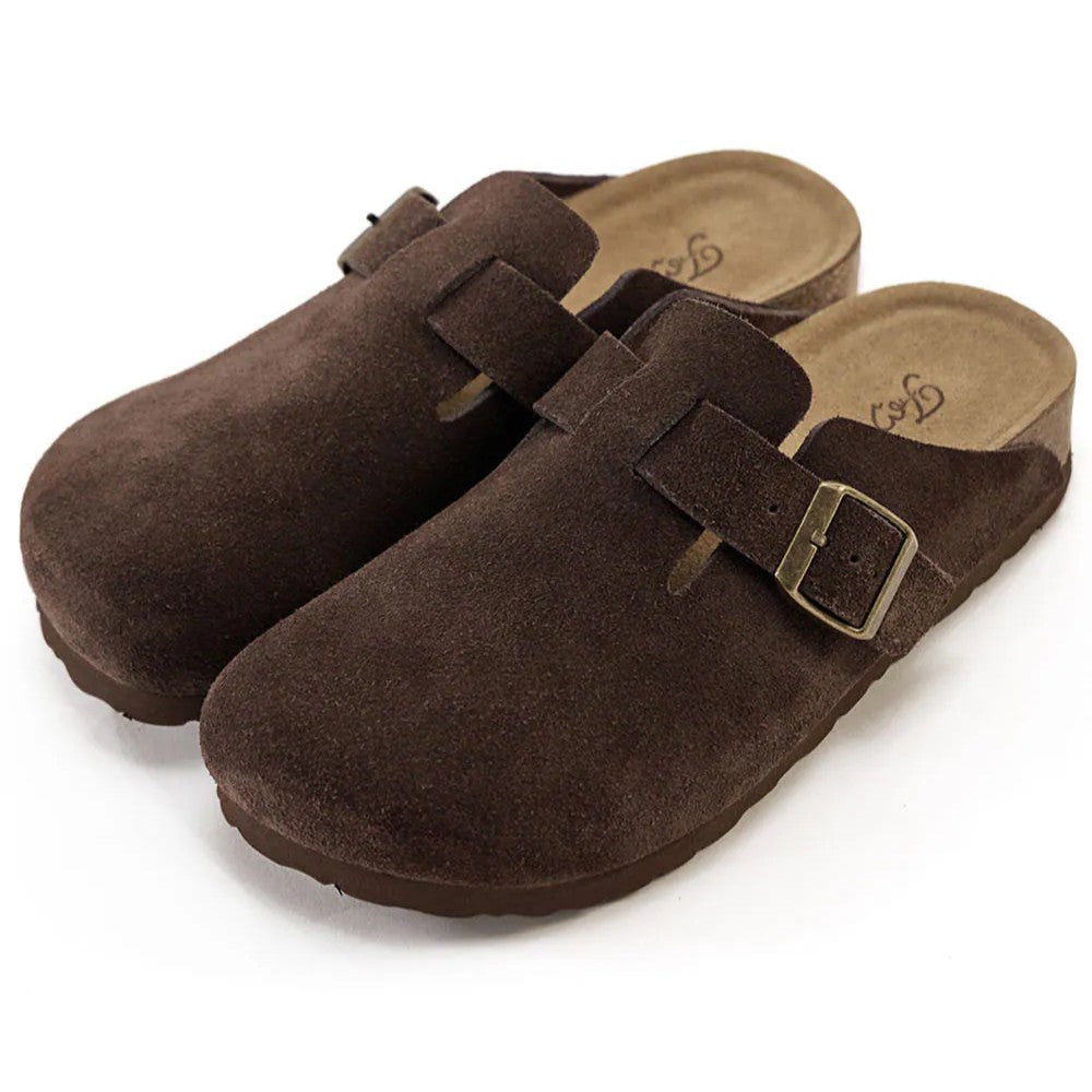 【新品落單享9折 ~3/3止】AK1384 升級防潑水真麂皮麵包鞋【防潑水】