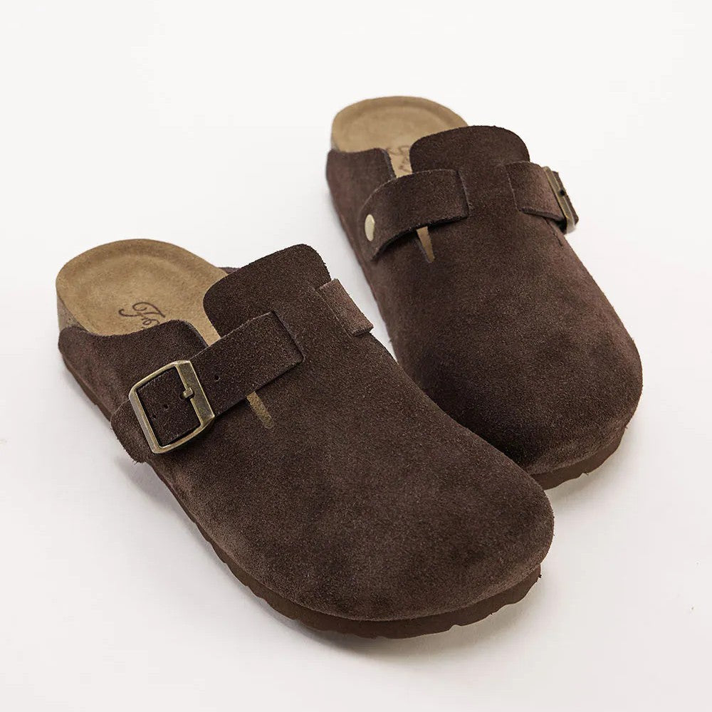 【新品落單享9折 ~3/3止】AK1384 升級防潑水真麂皮麵包鞋【防潑水】