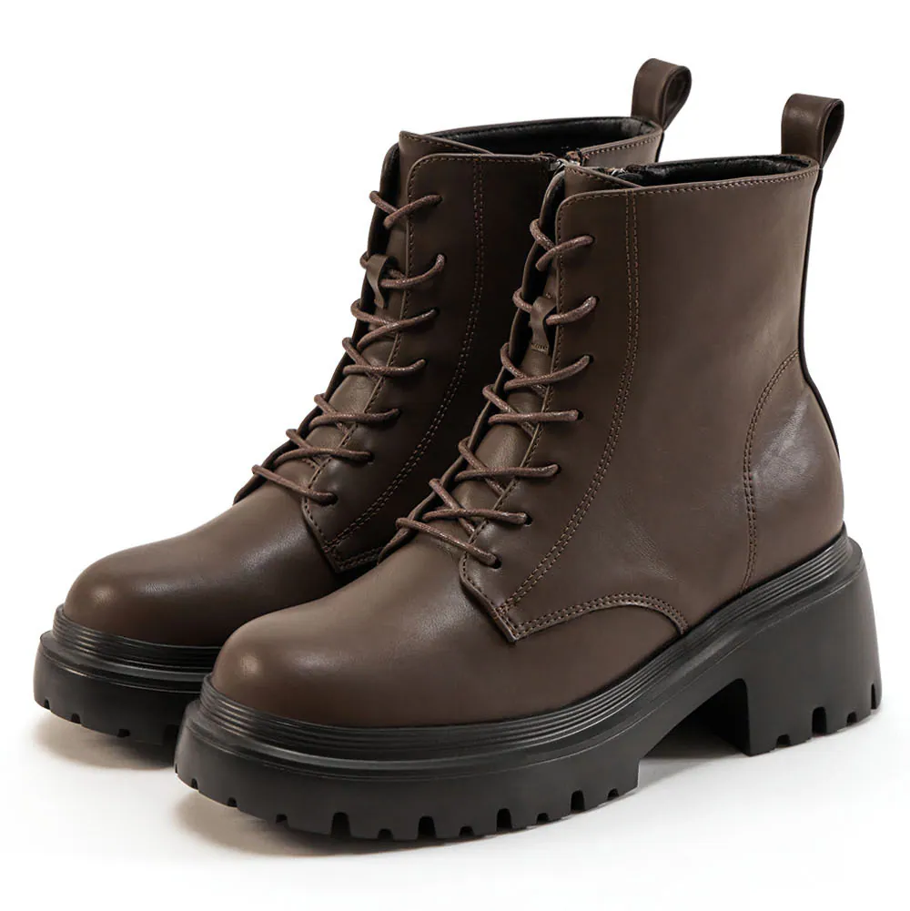 AK1380 超輕量街頭風綁帶短靴【防潑水】