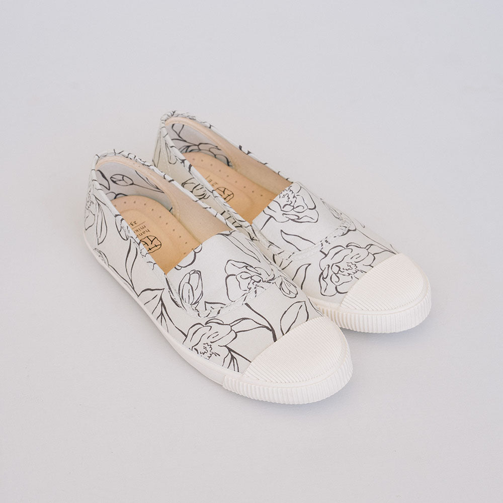 HC1208【京都手作】玫瑰花布寬頭懶人鞋【日本製限量布】