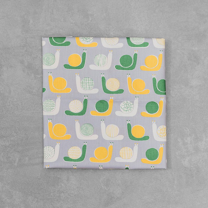 HC1189【京都手作】小蝸牛之森花布懶人鞋【日本製限量布】