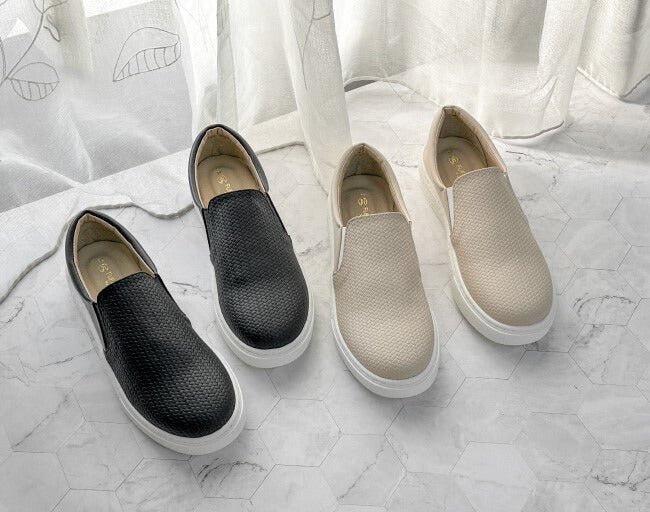 W2193 皮質感編織紋懶人鞋(版型偏小建議大一碼)