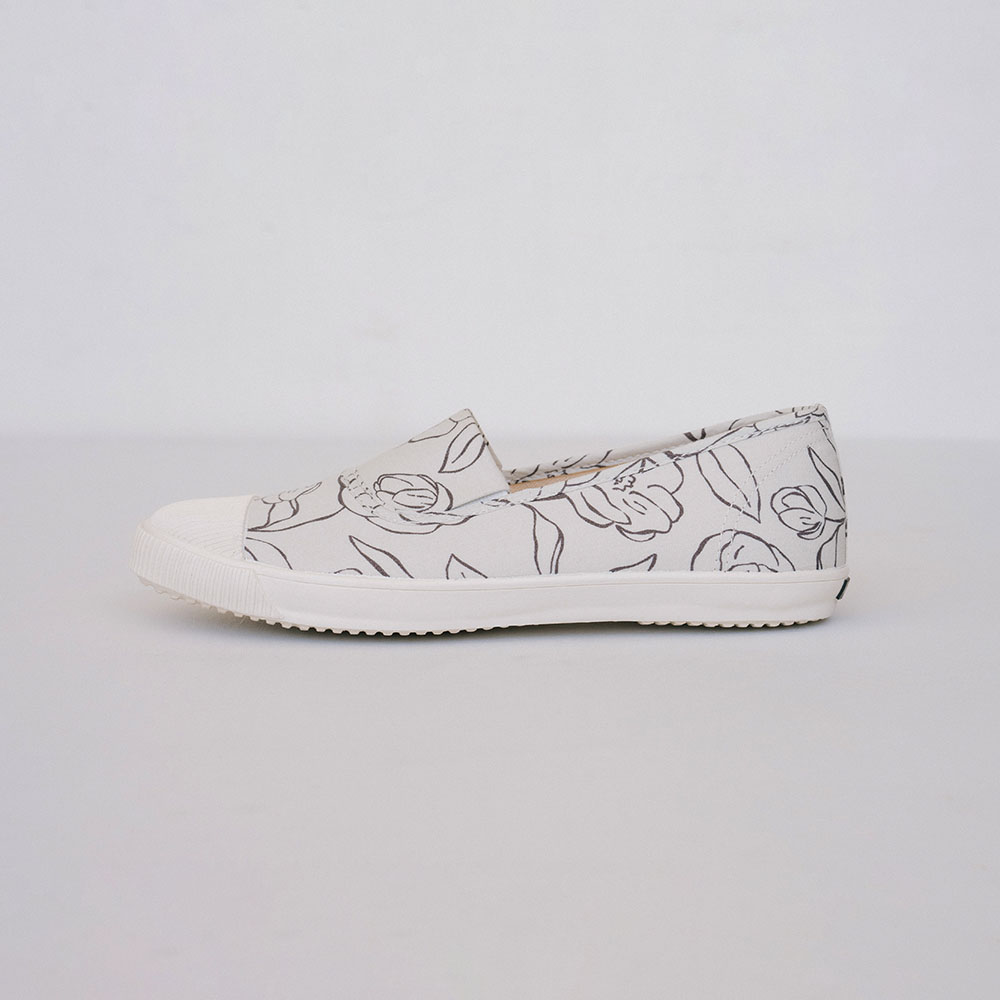 HC1208【京都手作】玫瑰花布寬頭懶人鞋【日本製限量布】