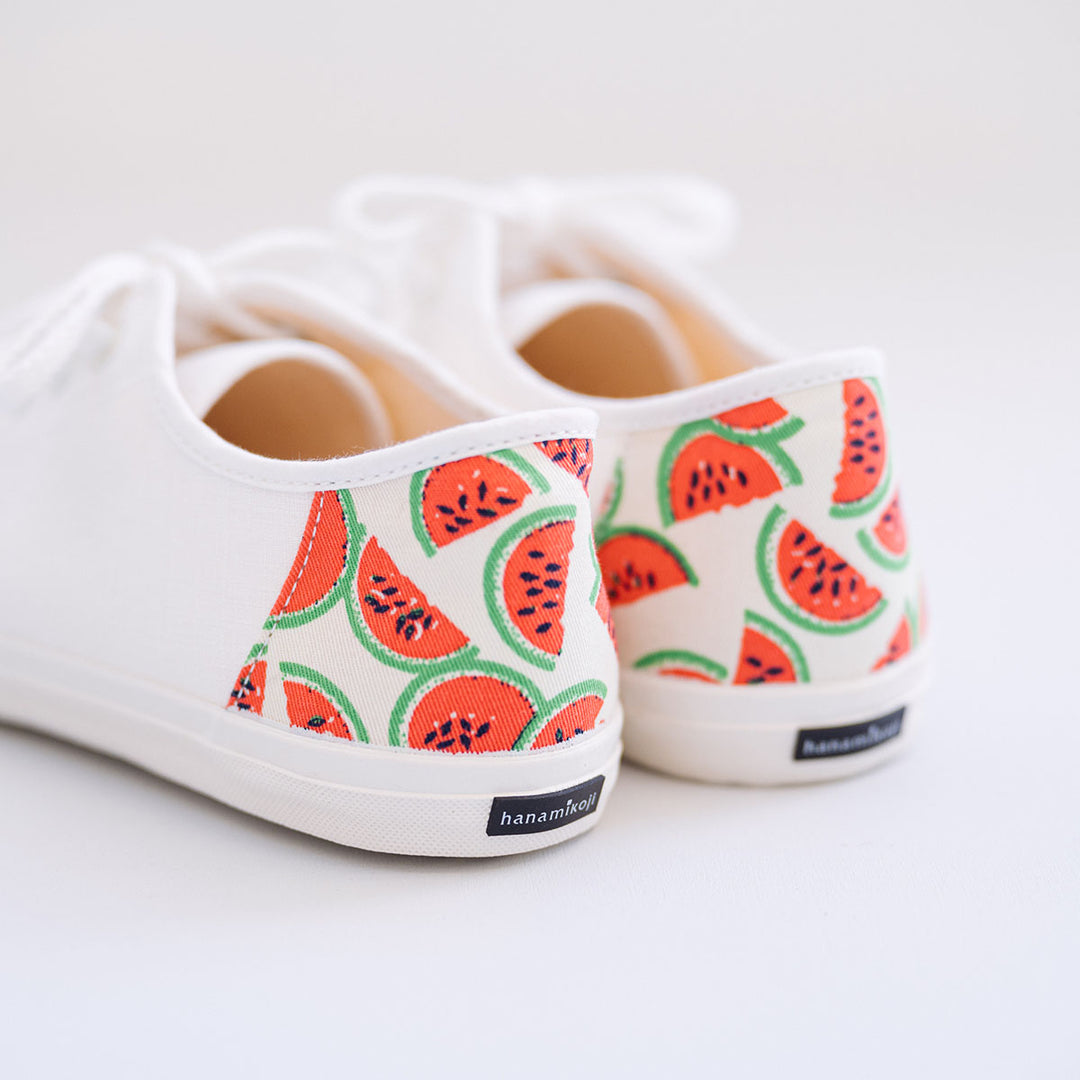 HC1195【京都手作】盛夏西瓜小白鞋【日本製限量布】