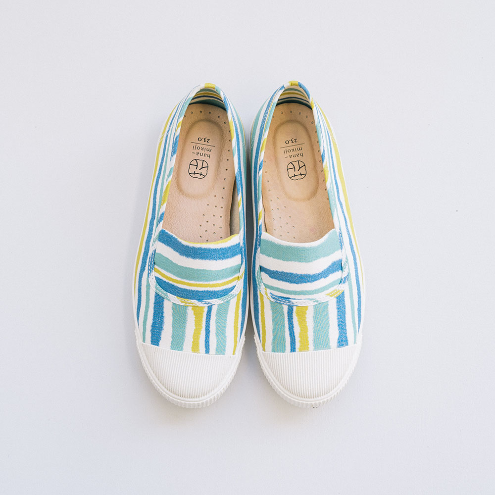 HC1202【京都手作】梳打雪糕花布寬頭懶人鞋【日本製限量布】