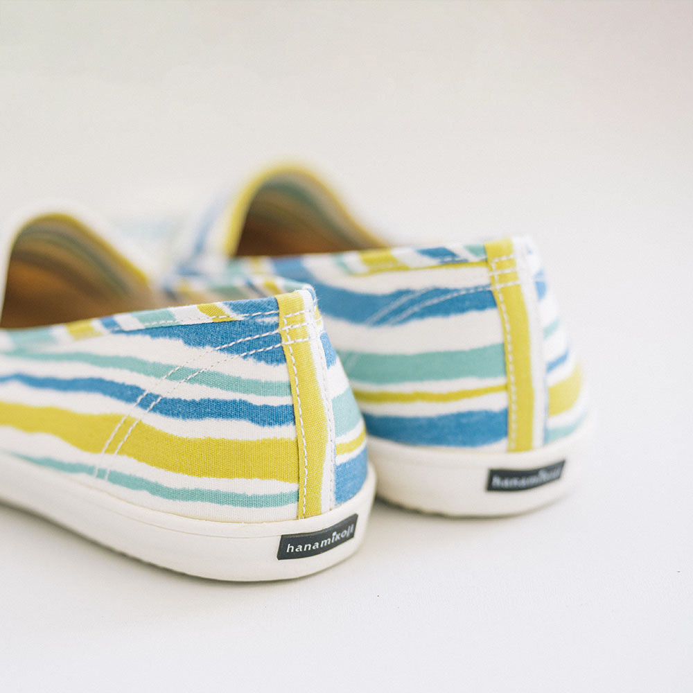 HC1202【京都手作】梳打雪糕花布寬頭懶人鞋【日本製限量布】
