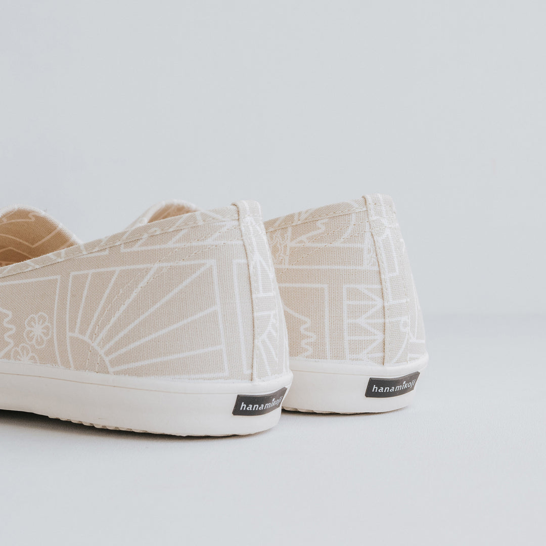 HC1204【京都手作】幾何圖形無印風大頭懶人鞋【日本製限量布】