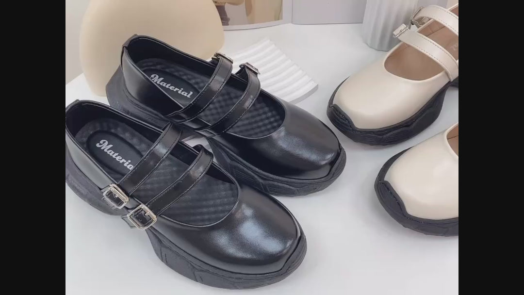 ER1274 雙帶瑪莉珍運動鞋