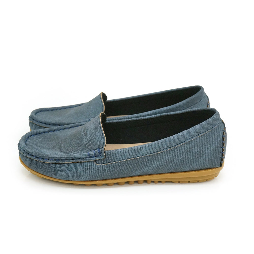 ER1181 水洗感皮質莫卡辛豆豆鞋(版型偏小建議選大一碼)