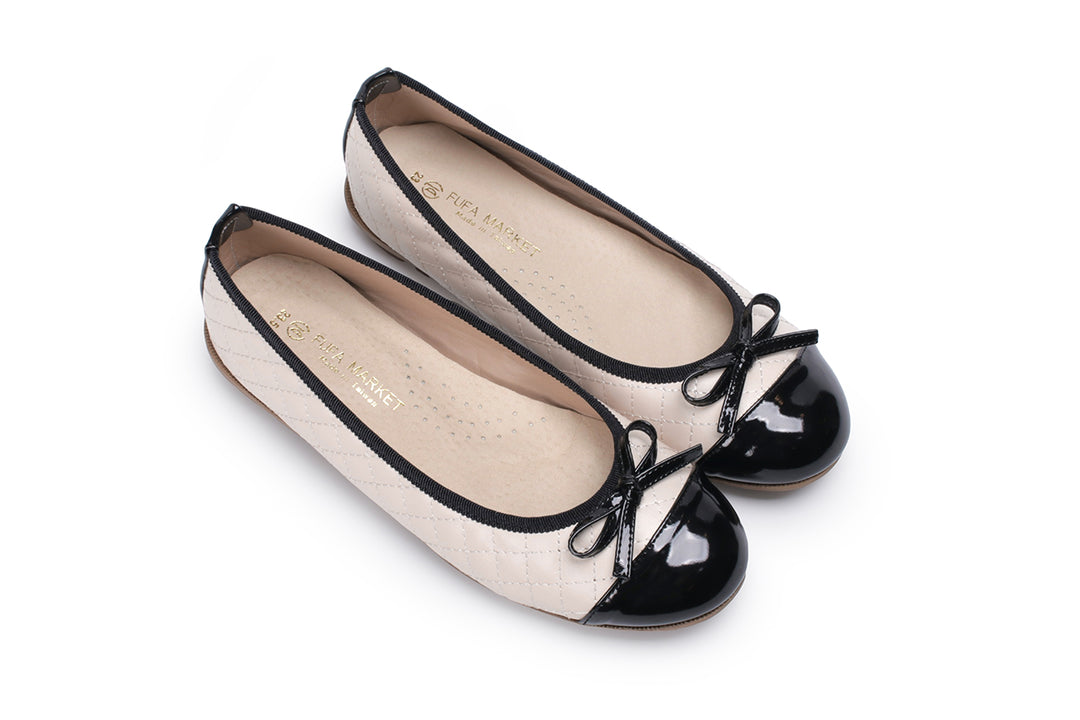 W2102 小香風蝶結法式娃娃鞋