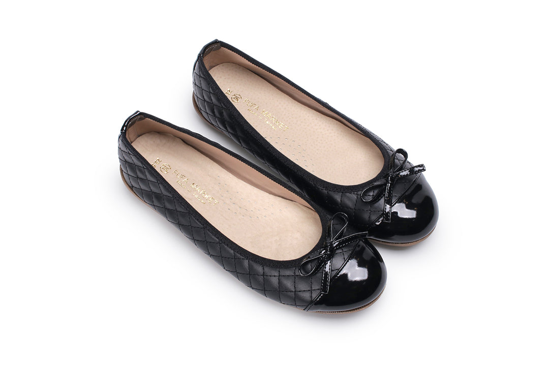 W2102 小香風蝶結法式娃娃鞋