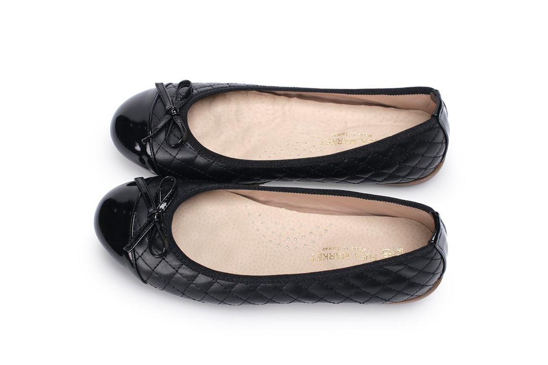 W2102 小香風蝶結法式娃娃鞋