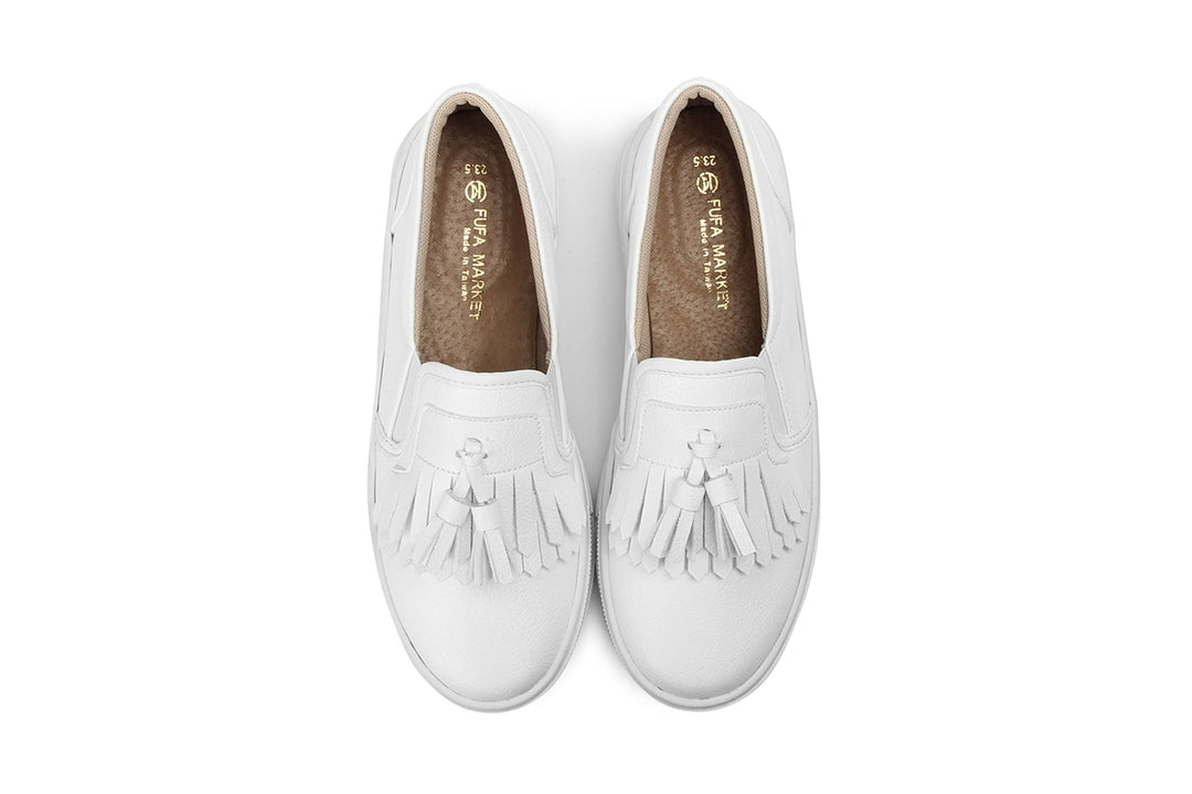 W1624  日式流蘇厚底懶人鞋【防撥水】