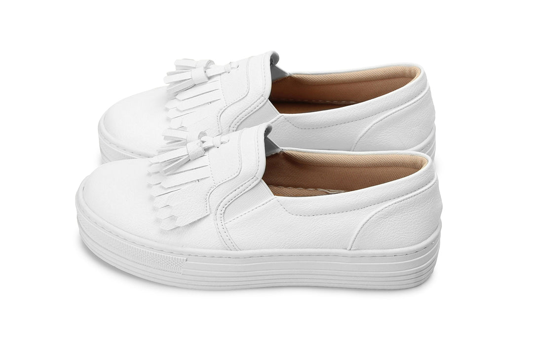 W1624  日式流蘇厚底懶人鞋【防撥水】