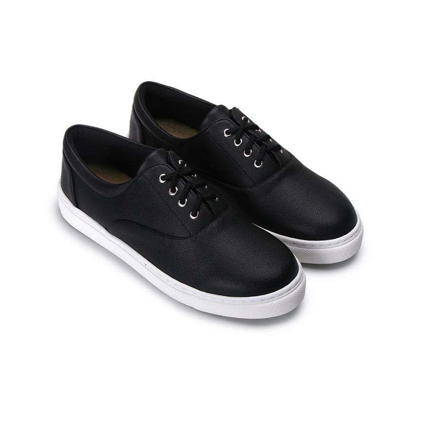 W1781 日式簡約皮革休閒鞋【防潑水】