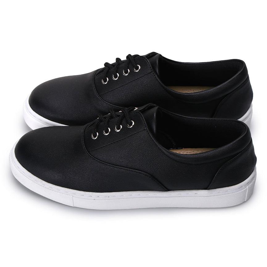 W1781 日式簡約皮革休閒鞋【防潑水】