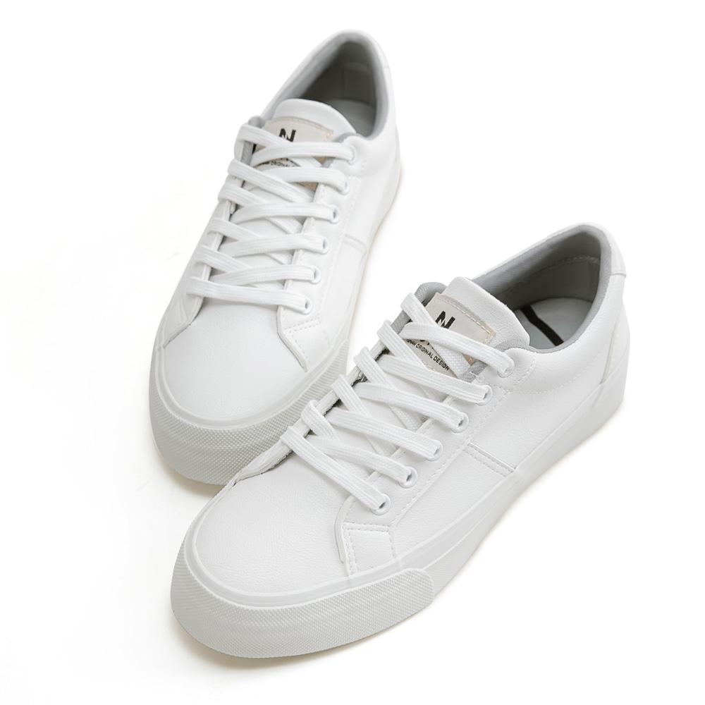 TU1205 超纖軟皮防潑水厚底休閒鞋【防潑水】-