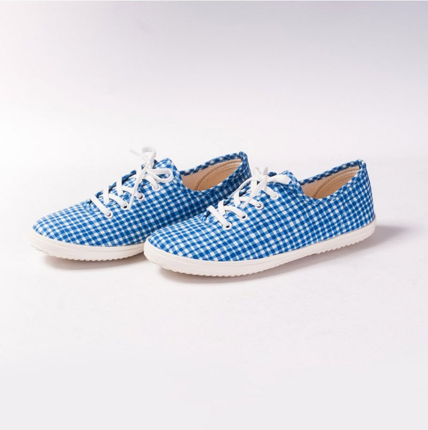 【零碼特價】HC1023 【京都手作】京都手繪線條藍小格【日本製限量布】