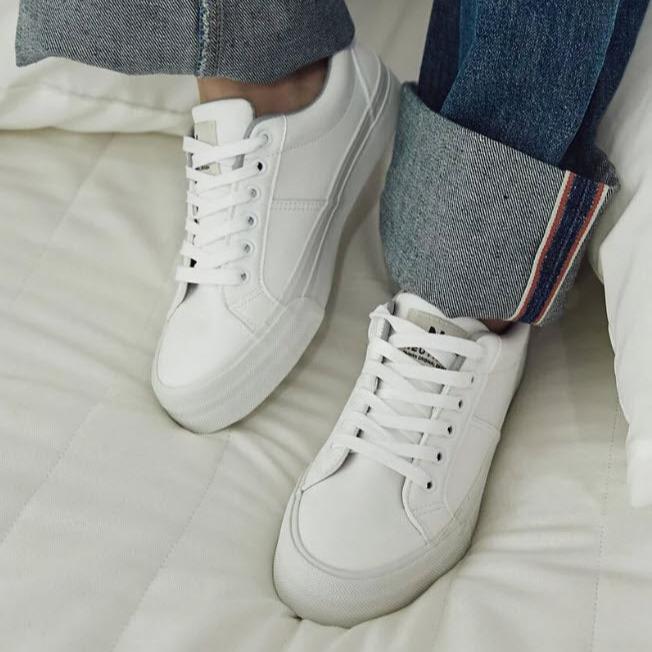 TU1205 超纖軟皮防潑水厚底休閒鞋【防潑水】-