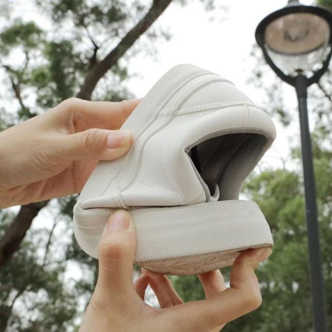 TU1205 超纖軟皮防潑水厚底休閒鞋【防潑水】-