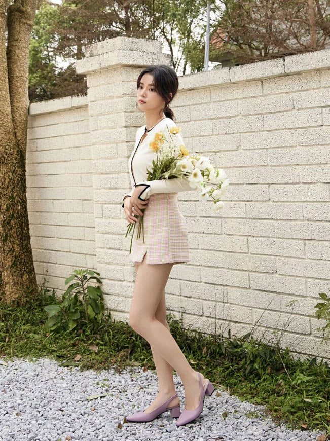 AK1292 百變性感縷空粗跟鞋【防潑水】