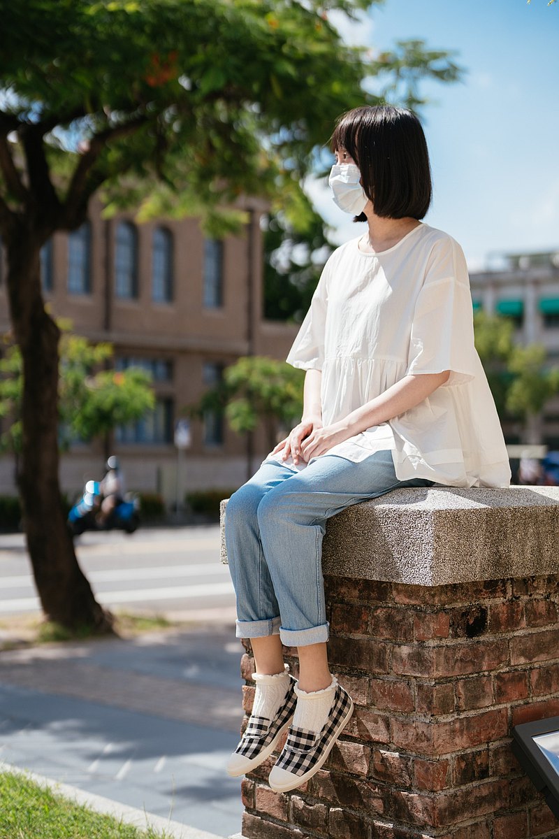 【零碼特價】HC1002 【京都手作】經典黑白格紋花布【日本製限量布】.