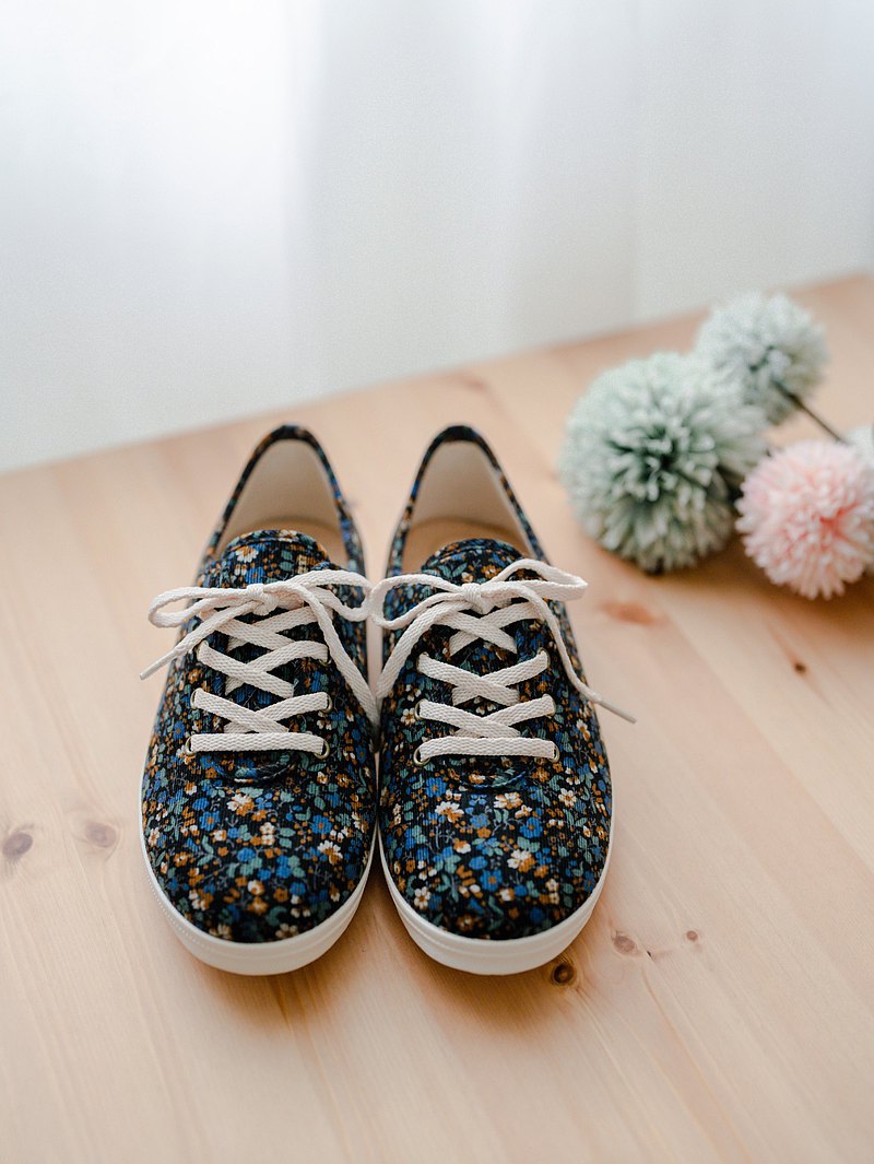 HC1174【京都花布】森林女孩花布鞋【日本製限量布】